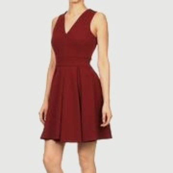 Haute Monde Black Fit and Flare Mini Dress - Picture 3 of 6